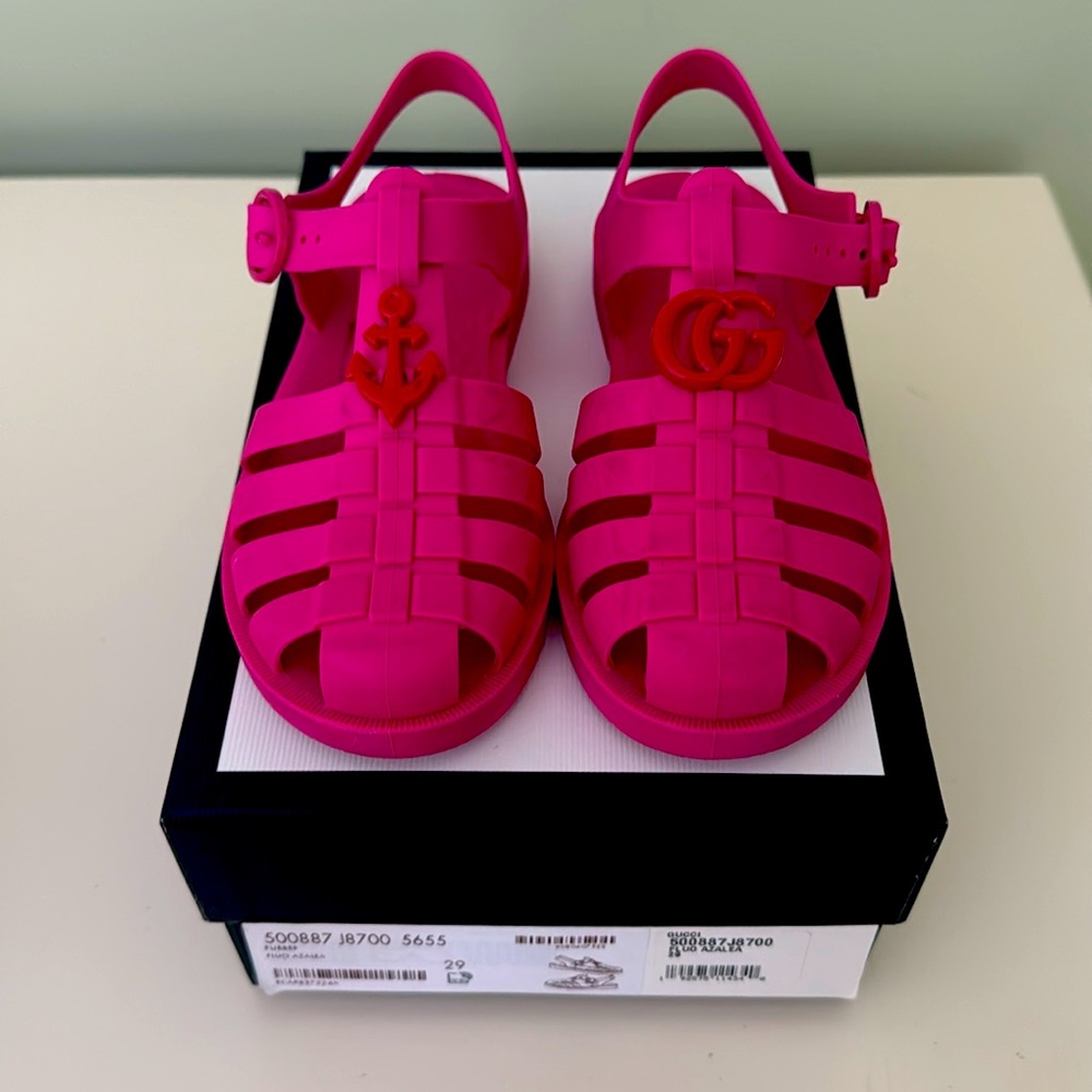 Gucci Jelly Shoes